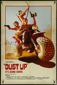 6c0720 DUST UP 1sh 2012 it's going down, Amber Benson, Jeremiah W. Birkett, wacky Stehrenberger art!