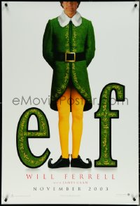 6c0723 ELF teaser DS 1sh 2003 Jon Favreau directed, James Caan & Will Ferrell in Christmas comedy!