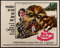 6c0397 BOY WHO CRIED WEREWOLF 1/2sh 1973 Kerwin Mathews, those who didn't believe... are dead!