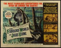 6c0420 FABULOUS WORLD OF JULES VERNE 1/2sh 1961 the thousand & one wonders of the world to come!