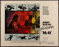 6c0466 McQ 1/2sh 1974 John Sturges, John Wayne is a busted cop with an unlicensed gun!