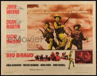 6c0482 RIO BRAVO 1/2sh 1959 John Wayne, Ricky Nelson, Dean Martin, Dickinson, Howard Hawks!