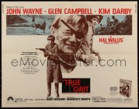 6c0503 TRUE GRIT M-rated 1/2sh 1969 John Wayne as Rooster Cogburn, Kim Darby, Glen Campbell