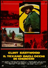6c0629 OUTLAW JOSEY WALES Italian 26x37 pbusta 1976 Clint Eastwood is an army of one, cool images!