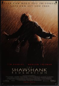 6c0924 SHAWSHANK REDEMPTION advance 1sh 1994 escaped prisoner Tim Robbins in rain, Stephen King