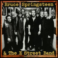 6c0562 BRUCE SPRINGSTEEN 2-sided 24x24 special poster 2000s with E-Street Band, ultra rare!