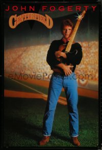 6c0569 JOHN FOGERTY 26x39 music poster 1984 Centerfield, image by Aaron Rapoport, ultra rare!