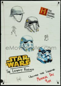 6c0543 STAR WARS: THE LEGACY REVEALED tv poster 2007 The History Channel documentary!