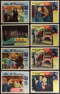 6d0418 LOT OF 19 DORIS DAY LOBBY CARDS 1940s-1960s incomplete sets from several of her movies!