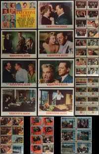 6d0394 LOT OF 88 1950S LOBBY CARDS 1950s mostly complete sets from a variety of different movies!