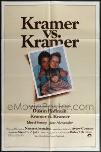 6d0334 LOT OF 8 FOLDED KRAMER VS. KRAMER ONE-SHEETS 1979 Dustin Hoffman, Meryl Streep, Best Picture