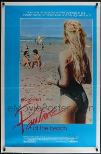 6d0908 LOT OF 11 UNFOLDED SINGLE-SIDED PAULINE AT THE BEACH ONE-SHEETS 1983 Eric Rohmer, sexy!