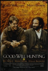 6d1029 LOT OF 4 UNFOLDED SINGLE-SIDED 27X40 GOOD WILL HUNTING ONE-SHEETS 1997 Matt Damon, Williams