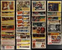 6d0387 LOT OF 400 COWBOY WESTERN LOBBY CARDS 1940s-1950s complete & incomplete sets!