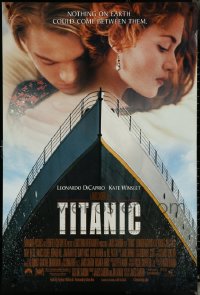 6d0972 LOT OF 7 UNFOLDED DOUBLE-SIDED TITANIC ONE-SHEETS 1997 Leonardo DiCaprio, Winslet, Cameron