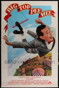 6d1012 LOT OF 5 UNFOLDED SINGLE-SIDED 27X41 BIG TOP PEE-WEE ONE-SHEETS 1988 wacky Paul Reubens!