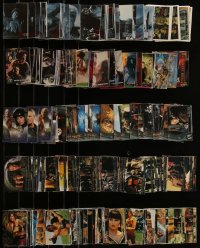 6d0530 LOT OF APPROXIMATELY 400 HORROR/SCI-FI/FANTASY TRADING CARDS 1990s-2000s from TV & movies!