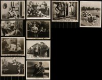 6d0519 LOT OF 10 8X10 STILLS 1940s-1960s scenes & portraits from a variety of different movies!