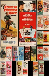 6d0715 LOT OF 26 MOSTLY UNFOLDED 1960S INSERTS 1960s great images from a variety of movies!