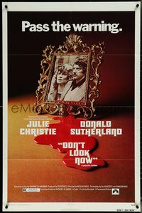 6p0984 DON'T LOOK NOW 1sh 1974 Julie Christie, Donald Sutherland, directed by Nicolas Roeg!