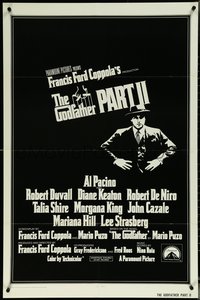 6p1031 GODFATHER PART II int'l 1sh 1974 Francis Ford Coppola classic crime sequel, Best Picture!