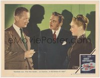 6p0682 LADY IN THE LAKE LC #8 1947 Robert Montgomery as Phillip Marlowe, Audrey Totter, Leon Ames!