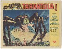 6p0723 TARANTULA LC #3 1955 Reynold Brown art of town running from 100 foot high spider monster!