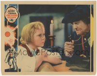 6p0732 TREASURE ISLAND LC 1934 Lionel Barrymore as Billy Bones w/key by Jackie Cooper as Jim, rare!