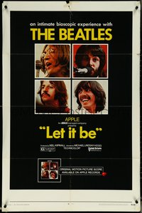 6p1094 LET IT BE 1sh 1970 The Beatles, John Lennon, Paul McCartney, Ringo Starr, George Harrison!