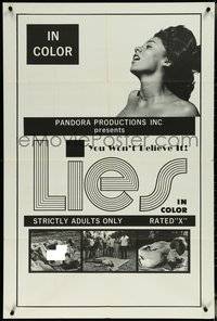 6p1096 LIES 1sh 1970s Pandora, sexy images, you wont believe it, rare!