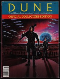 6p0448 DUNE magazine 1984 Official Collector's Edition, great full-color artwork cover!