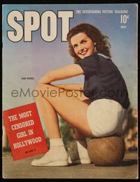 6p0430 SPOT magazine May 1942 sexy Jane Russell is The Most Censored Girl in Hollywood!