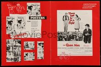 6p0273 QUIET MAN pressbook R1957 John Wayne, Maureen O'Hara, Barry Fitzgerald, McLaglen, John Ford