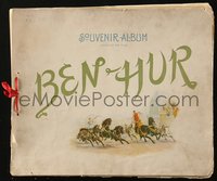 6p0358 BEN-HUR stage play souvenir program book 1899 early production from Lew Wallace classic!