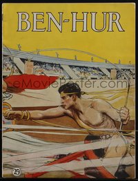 6p0357 BEN-HUR souvenir program book 1925 great images of Ramon Novarro & Betty Bronson + cool art!