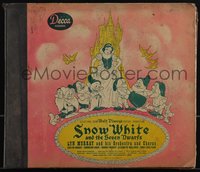 6p0228 SNOW WHITE & THE SEVEN DWARFS 78 RPM soundtrack record 1944 Lyn Murray and Orchestra & Chorus