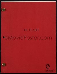 6p0200 FLASH TV revised draft script April 23, 1990, screenplay by Bilson & De Meo, ultra rare!