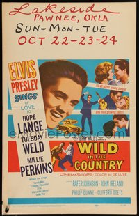 6p0103 WILD IN THE COUNTRY WC 1961 Elvis Presley sings of love to pretty Tuesday Weld, ultra rare!