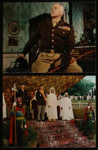 6p0376 PATTON 14 color 11x14 stills 1970 General George C. Scott, WWII, Franklin J. Schaffner!