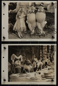 6p1485 ALICE IN WONDERLAND 5 8x11 key book stills 1933 Charlotte Henry as Alice, Jack Haley in one!