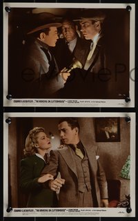 6p1528 AMAZING DR. CLITTERHOUSE 3 color 8x10 stills 1938 Edward G. Robinson, sexy Claire Trevor!