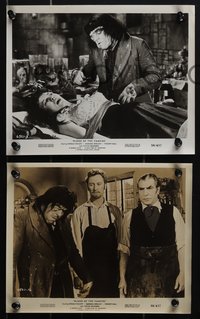 6p1434 BLOOD OF THE VAMPIRE 25 8x10 stills 1959 Universal horror, he begins where Dracula left off!