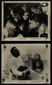 6p1489 BLOOD SUCKERS 5 8x10 stills 1971 Robert Harftord-Davis directed, English vampire thriller!