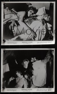 6p1521 BLOODTHIRSTY BUTCHERS 4 8x10 stills 1969 William Mishkin, prime cuts were erotic but brutal!