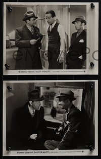 6p1493 BULLETS OR BALLOTS 5 from 7.5x10 to 8x10.25 stills 1936 Edward G. Robinson & Humphrey Bogart!