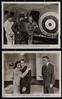 6p1494 CAPTAINS OF THE CLOUDS 5 8x10.25 stills 1942 great images of James Cagney & Brenda Marshall!