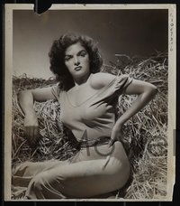 6p1481 JANE RUSSELL 6 8.25x10 stills 1940s-1950s great images of the sexy star, Outlaw!