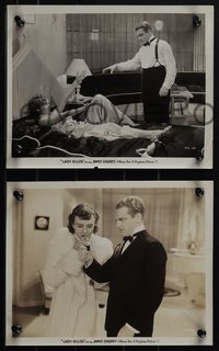 6p1505 LADY KILLER 5 8x10 stills 1933 great images of James Cagney and pretty Mae Clarke, Lindsay!