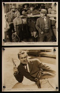 6p1511 PLAINSMAN 5 8x10 stills 1936 Cecil B. DeMille, cowboy Gary Cooper& Jean Arthur!