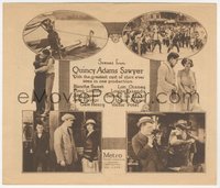 6p1360 QUINCY ADAMS SAWYER herald 1922 Lon Chaney Sr. plays a lawyer, Blanche Sweet, ultra rare!